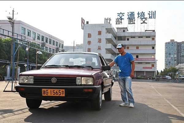 义乌交通驾校学车照片-新手练车